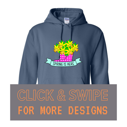 ADULT Unisex Hoodie SPRING Custom Design