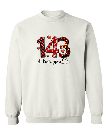 ADULT Unisex Sweatshirt VALENTINE'S DAY Custom Design