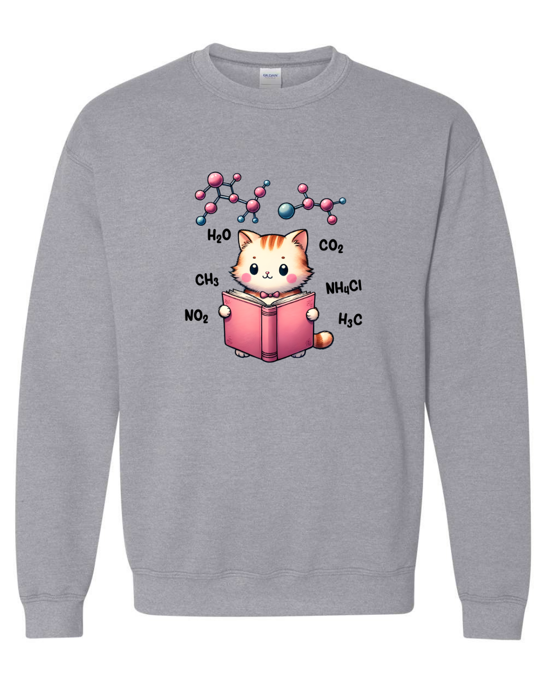 ADULT Unisex Sweatshirt CHEMISTRY Custom Design