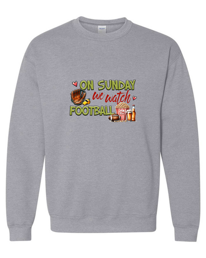 ADULT Unisex Sweatshirt FOOTBALL SUPER BOWL Custom Design