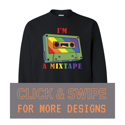ADULT Unisex Sweatshirt PRIDE MONTH Custom Design