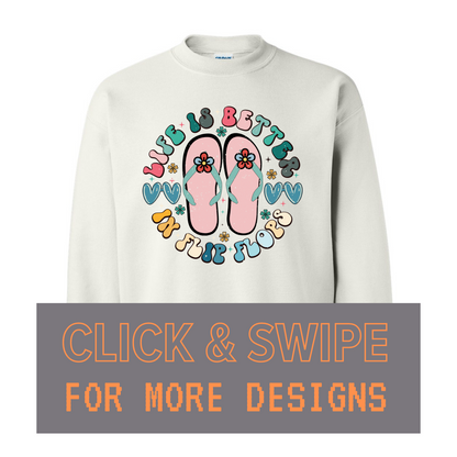 ADULT Unisex Sweatshirt SUMMER Custom Design