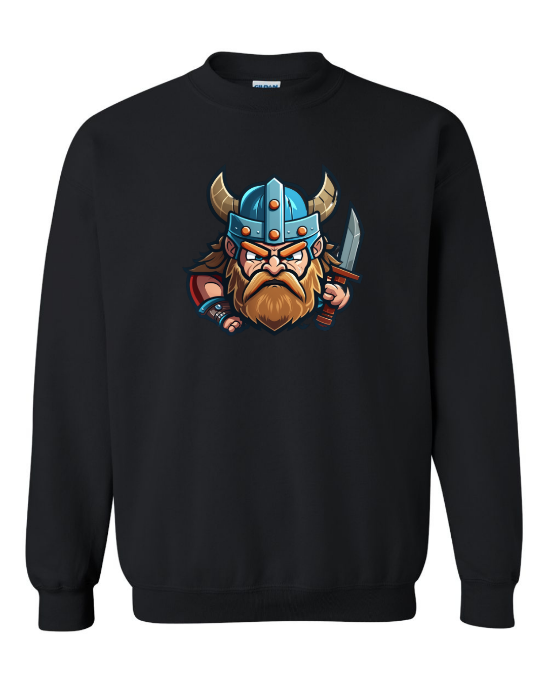 ADULT Unisex Sweatshirt VIKING Custom Design