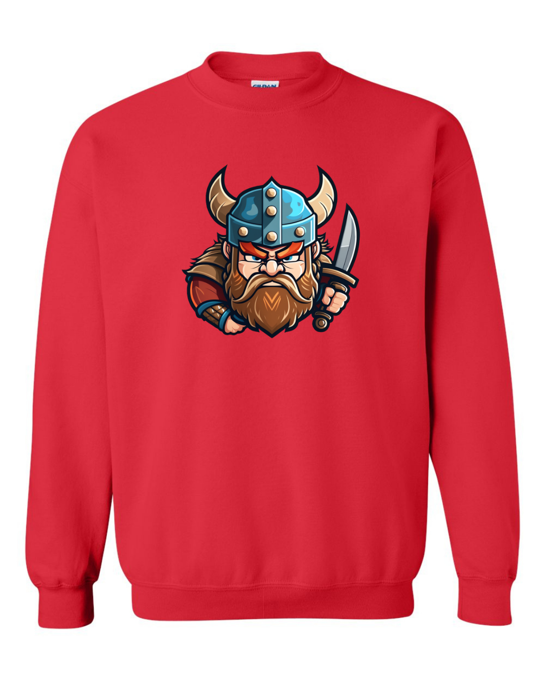 ADULT Unisex Sweatshirt VIKING Custom Design