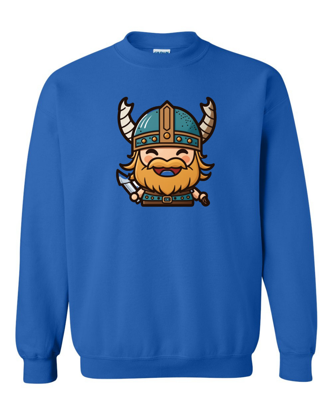 ADULT Unisex Sweatshirt VIKING Custom Design