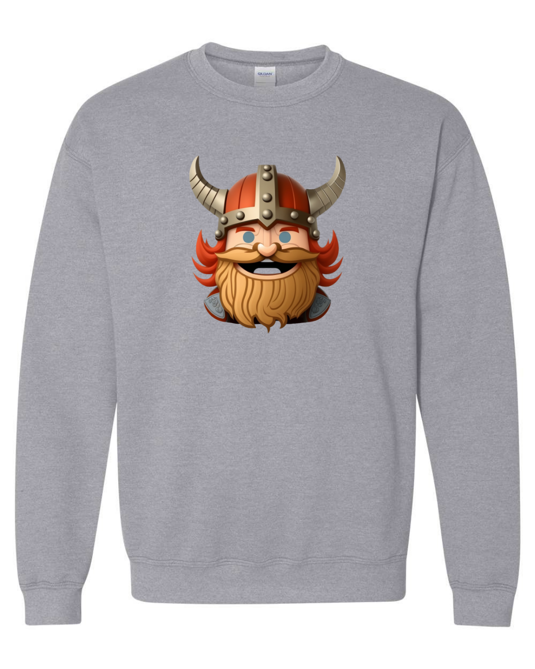 ADULT Unisex Sweatshirt VIKING Custom Design