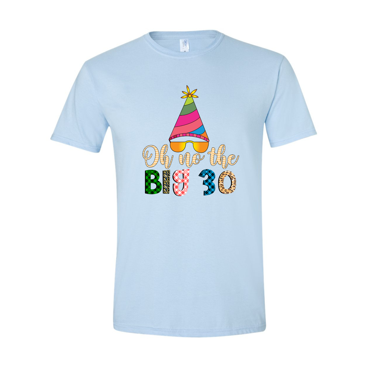 ADULT Unisex T-Shirt BIRA014 OH NO THE BIG 30