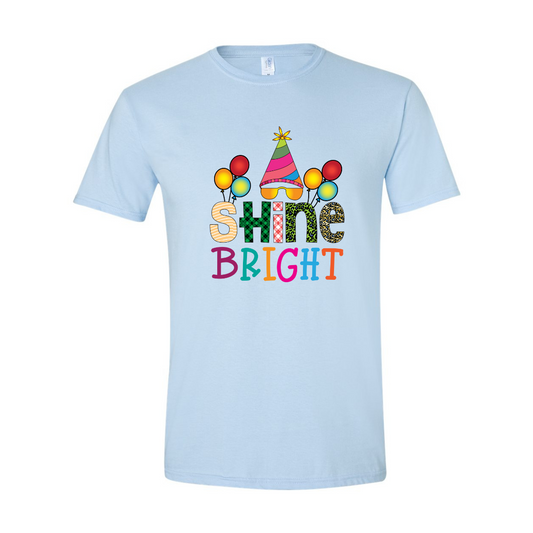 ADULT Unisex T-Shirt BIRA015 SHINE BRIGHT