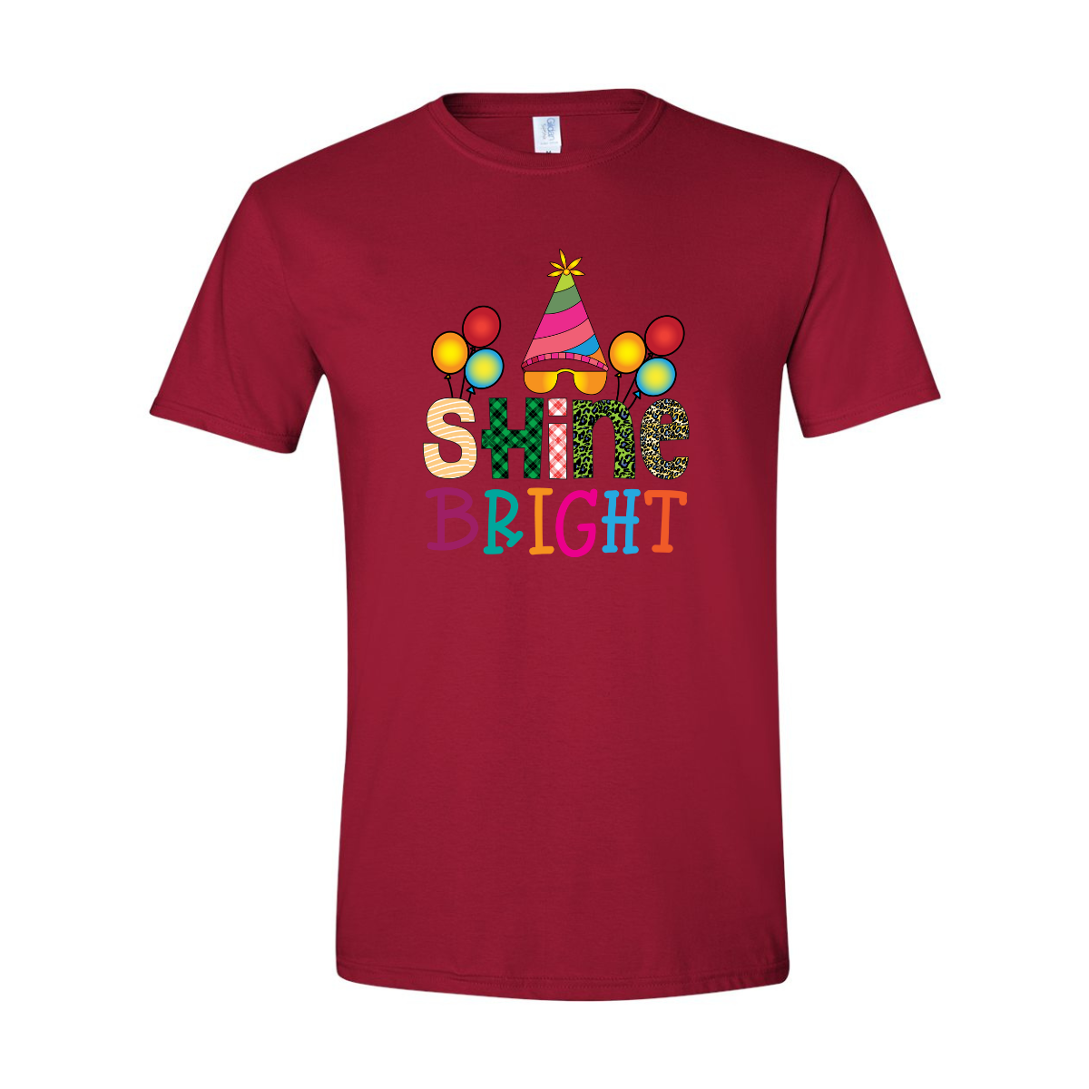 ADULT Unisex T-Shirt BIRA015 SHINE BRIGHT