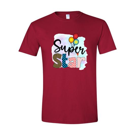 ADULT Unisex T-Shirt BIRA017 SUPER STAR