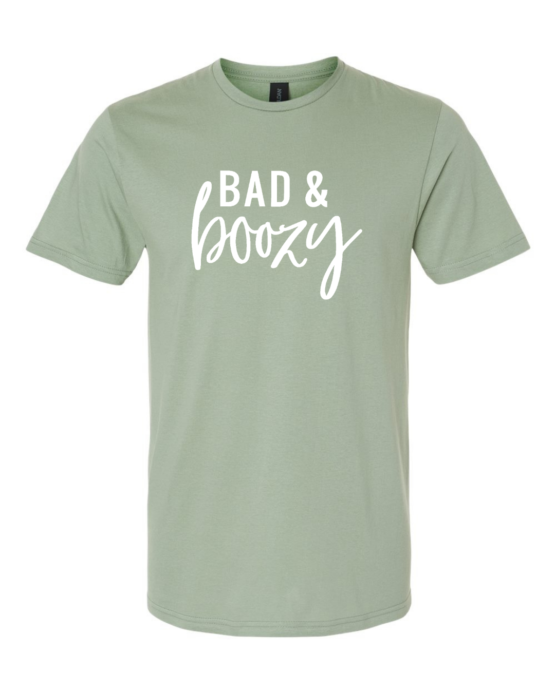 ADULT Unisex T-Shirt BBWB002 BAD & BOOZY