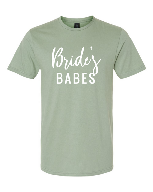 ADULT Unisex T-Shirt BBWB006 BRIDE'S BABES