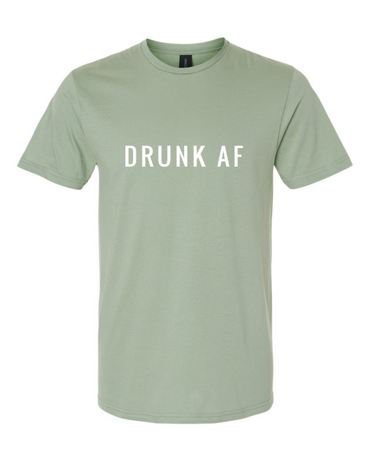 ADULT Unisex T-Shirt BBWB010 DRUNK AF