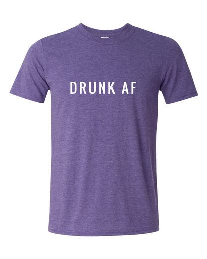 ADULT Unisex T-Shirt BBWB010 DRUNK AF