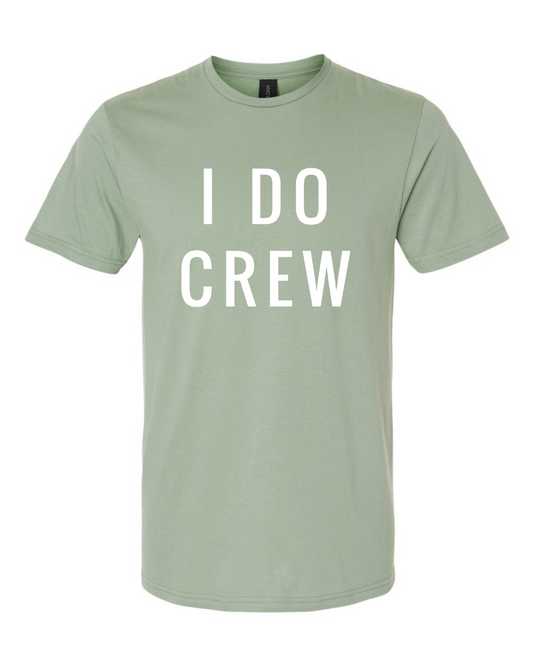 ADULT Unisex T-Shirt BBWB014 I DO CREW