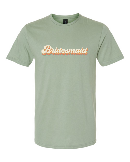 ADULT Unisex T-Shirt BBWA007 BRIDESMAID