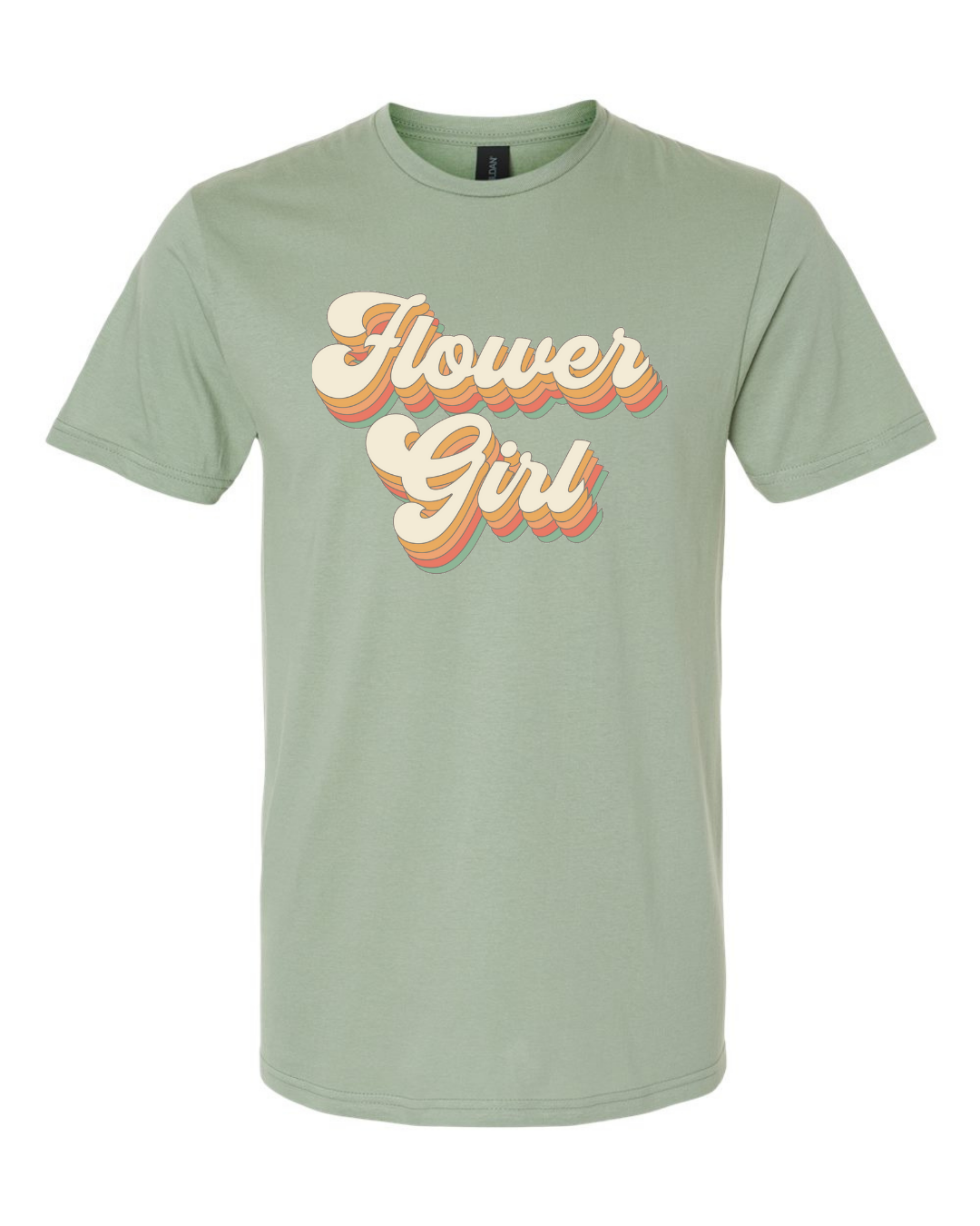 ADULT Unisex T-Shirt BBWA011 FLOWER GIRL