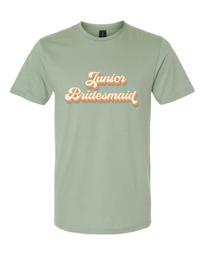 ADULT Unisex T-Shirt BBWA015 JUNIOR BRIDESMAID