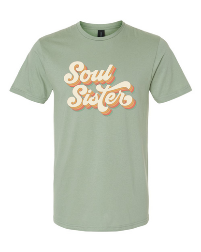 ADULT Unisex T-Shirt BBWA020 SOUL SISTER