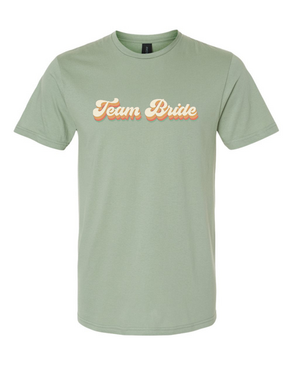 ADULT Unisex T-Shirt BBWA022 TEAM BRIDE