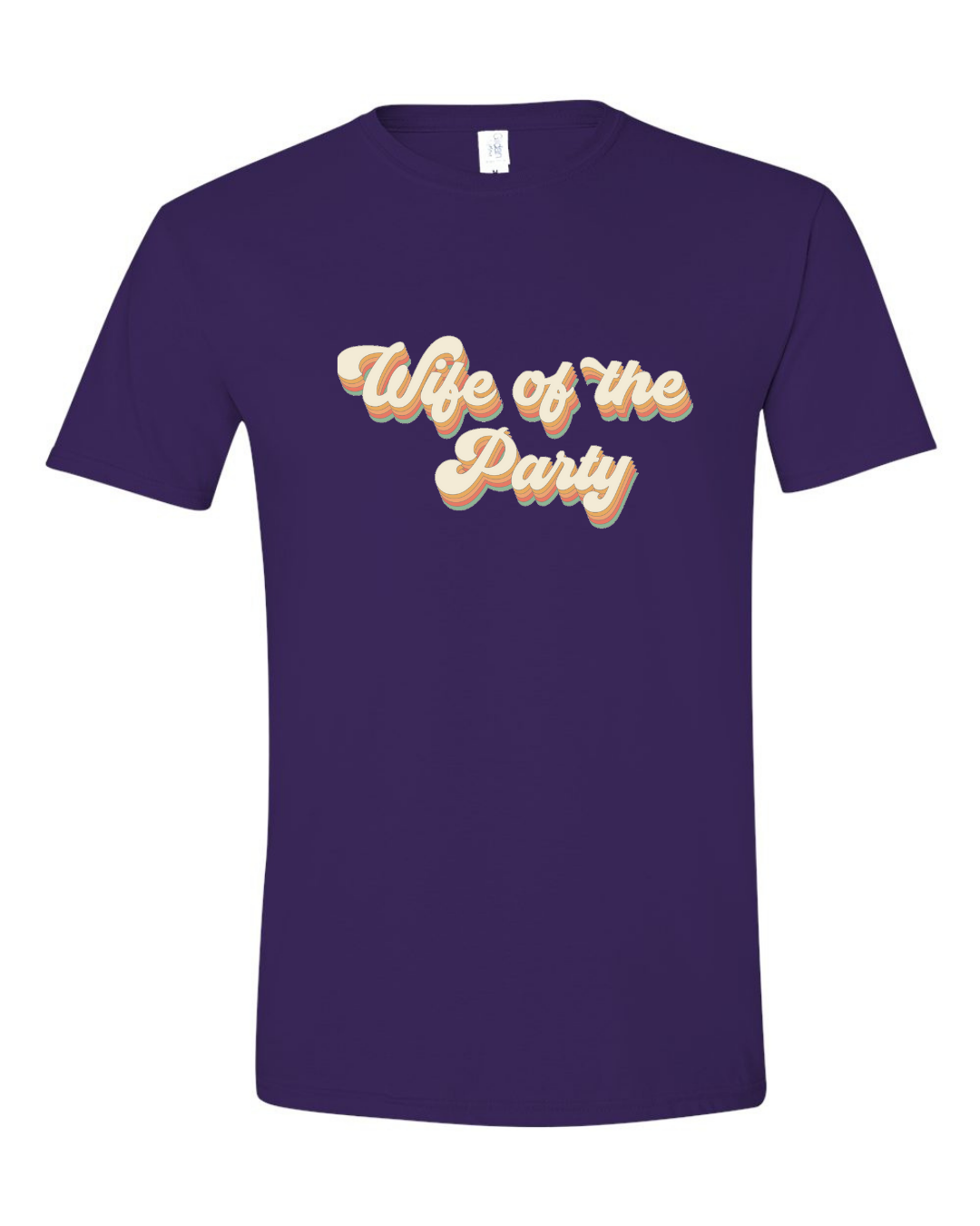 ADULT Unisex T-Shirt BBWA025 WIFE OF THE PARTY
