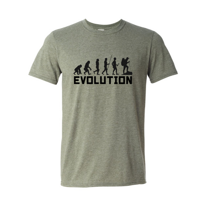 ADULT Unisex T-Shirt CAMA014 EVOLUTION