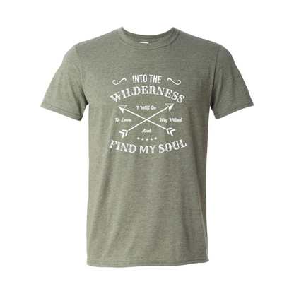 ADULT Unisex T-Shirt CAMA026 INTO THE WILDERNESS