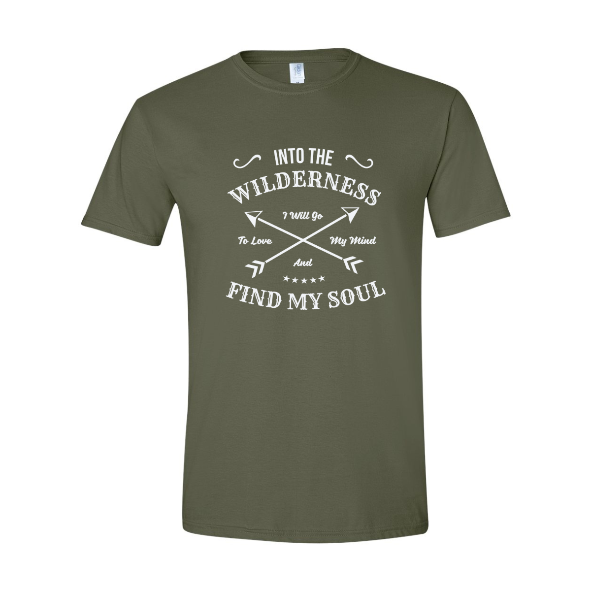 ADULT Unisex T-Shirt CAMA026 INTO THE WILDERNESS