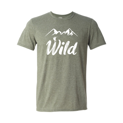 ADULT Unisex T-Shirt CAMA048 WILD