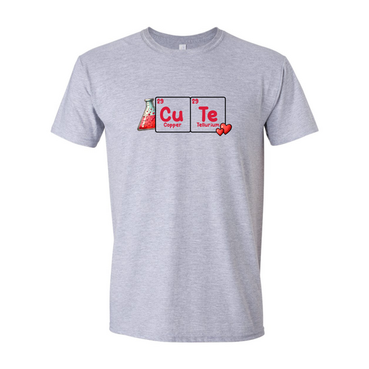 ADULT Unisex T-Shirt CHEA010 CUTE COPPER TELLURIUM