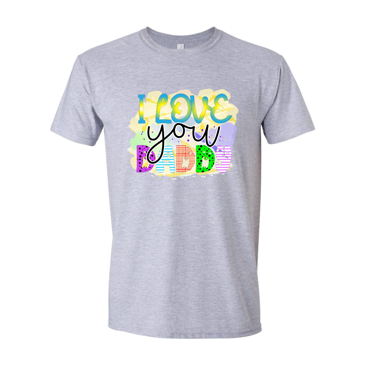 ADULT Unisex T-Shirt DADA010 I LOVE YOU DADDY