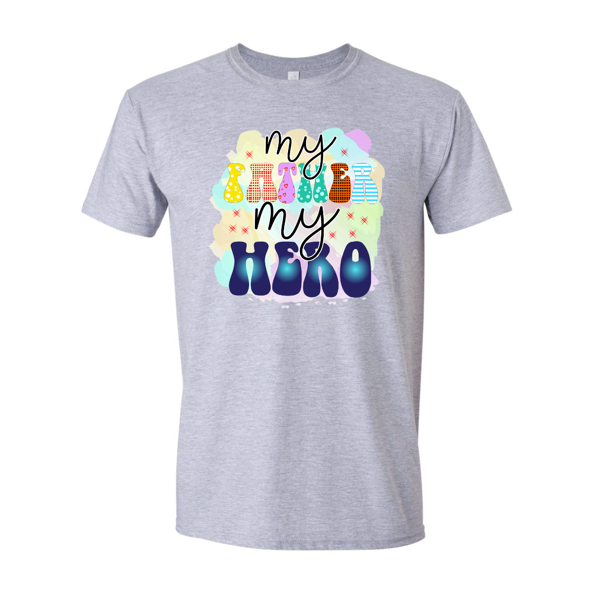 ADULT Unisex T-Shirt DADA014 MY FATHER MY HERO