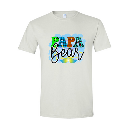 ADULT Unisex T-Shirt DADA017 PAPA BEAR