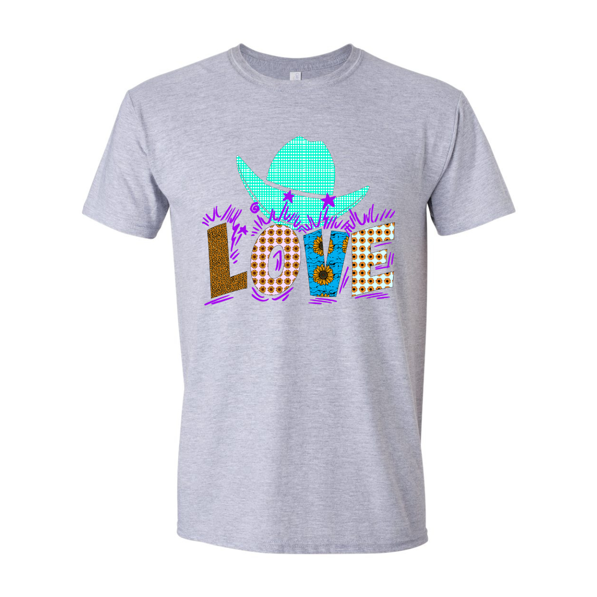 ADULT Unisex T-Shirt DADC010 LOVE