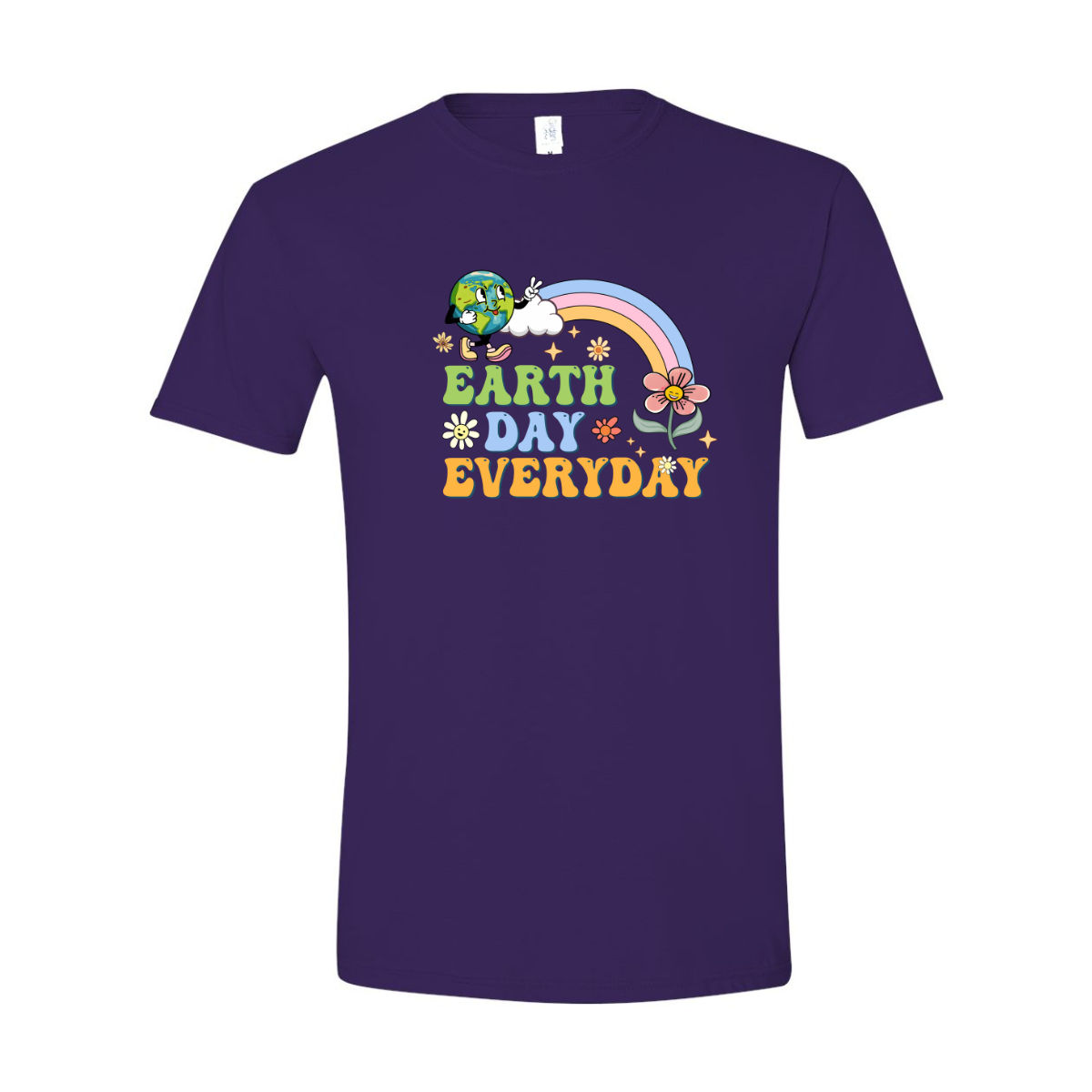 ADULT Unisex T-Shirt EDAA007 EARTH DAY EVERYDAY