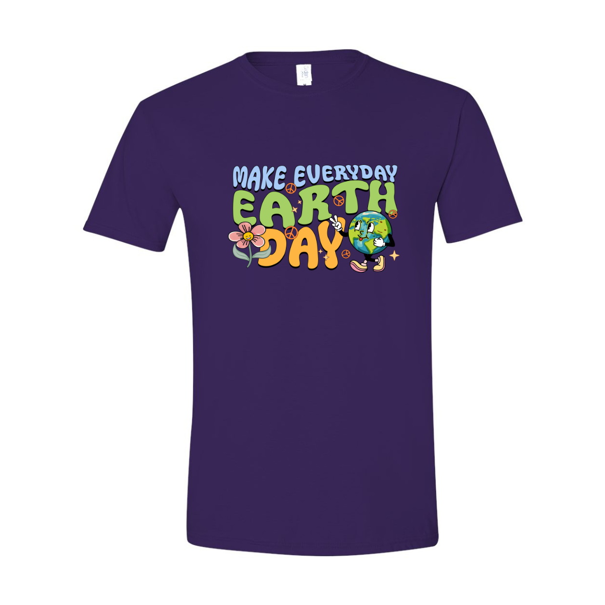 ADULT Unisex T-Shirt EDAA013 MAKE EVERYDAY EARTH DAY