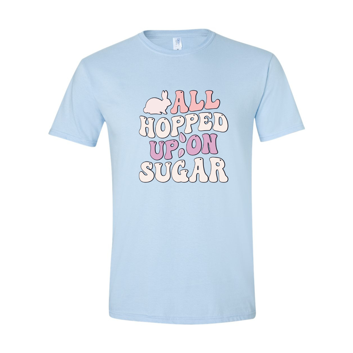 ADULT Unisex T-Shirt EASA001 ALL HOPPED UP ON SUGAR