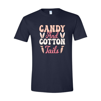 ADULT Unisex T-Shirt EASA004 CANDY AND COTTON TAILS