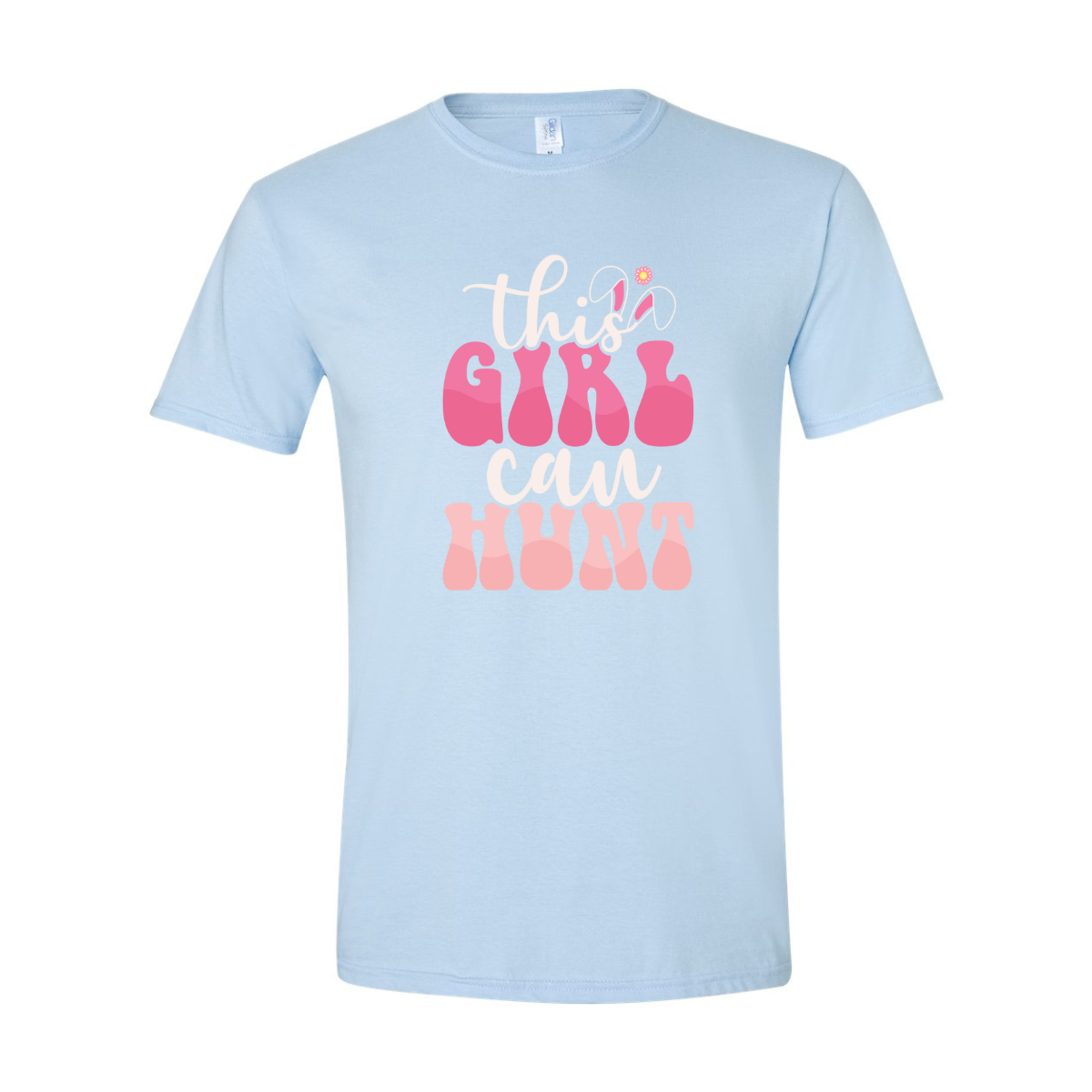 ADULT Unisex T-Shirt EASA020 THIS GIRL CAN HUNT