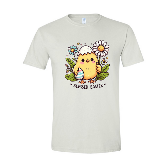 ADULT Unisex T-Shirt EASB003 BLESSED EASTER