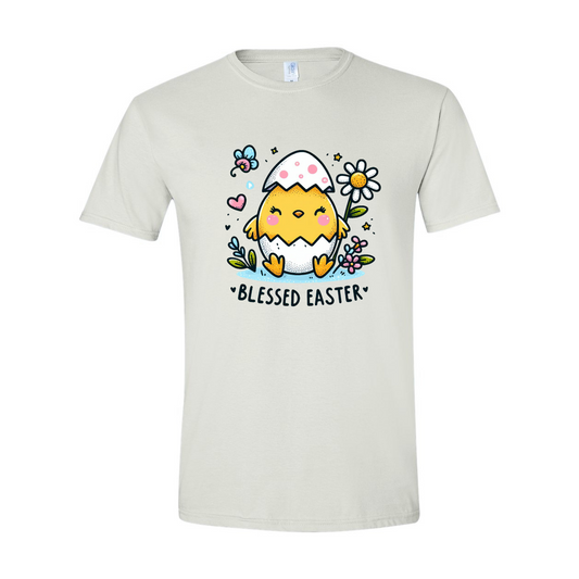 ADULT Unisex T-Shirt EASB004 BLESSED EASTER 2