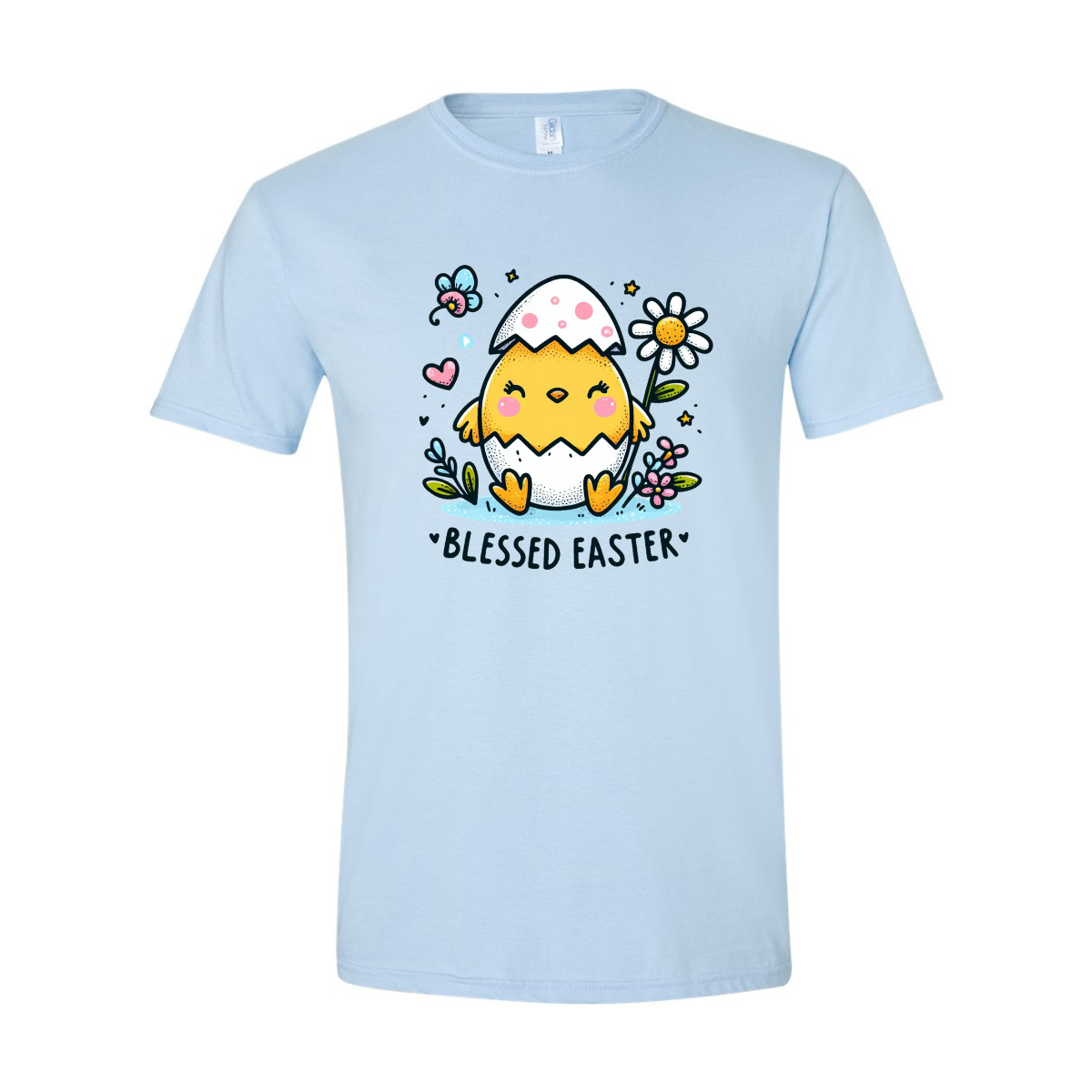 ADULT Unisex T-Shirt EASB004 BLESSED EASTER 2