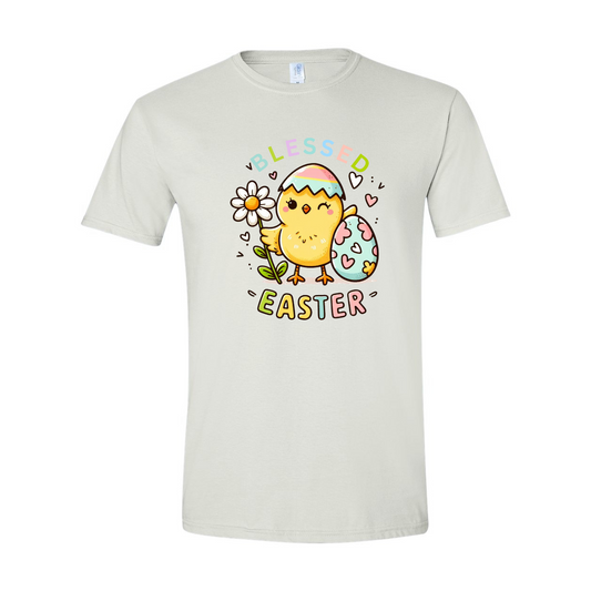 ADULT Unisex T-Shirt EASB005 BLESSED EASTER 3