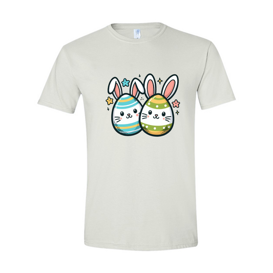 ADULT Unisex T-Shirt EASB012 EASTER BUNNY EGGS