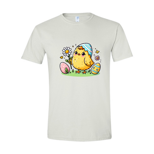 ADULT Unisex T-Shirt EASB013 EASTER CHICK