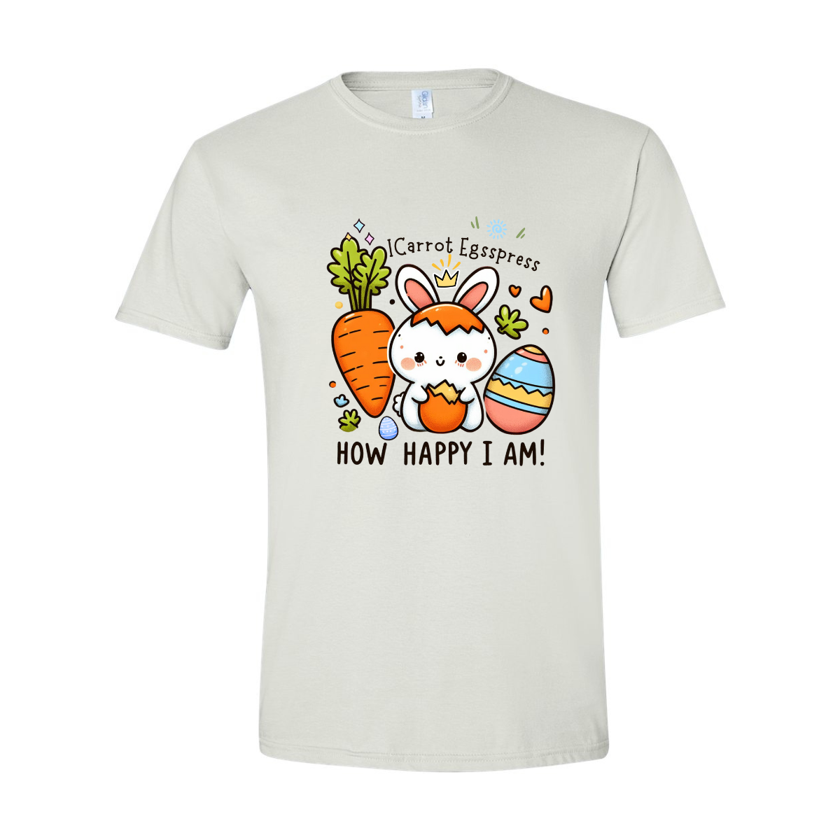 ADULT Unisex T-Shirt EASB029 ICARROT EGGSPRESS