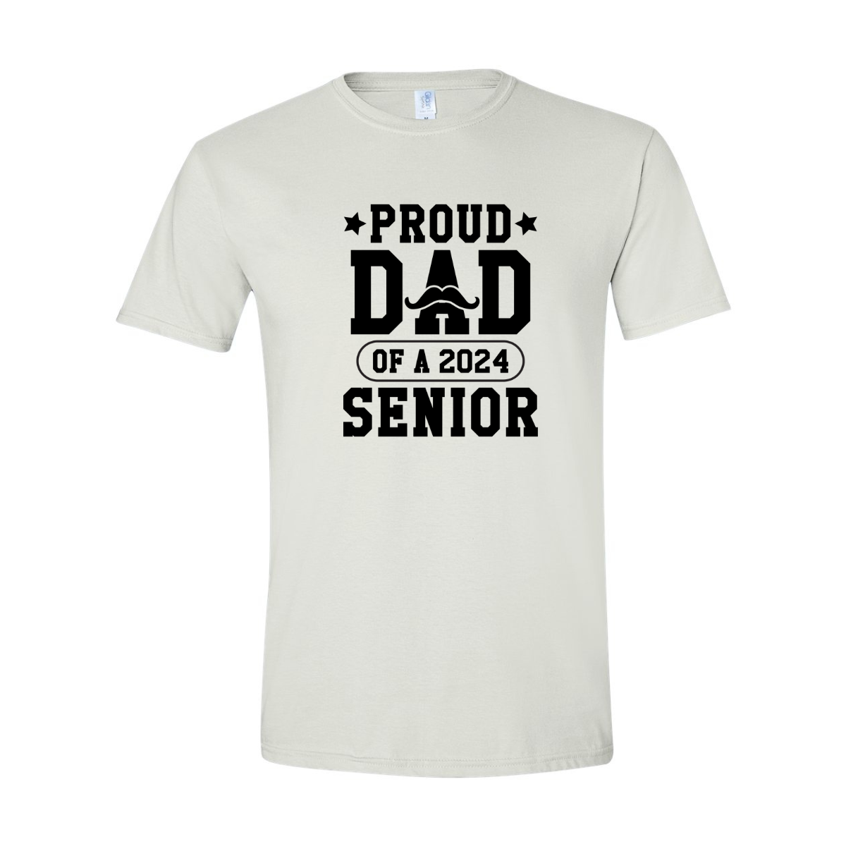 ADULT Unisex T-Shirt GRAA009 PROUD DAD OF A 2024 SENIOR