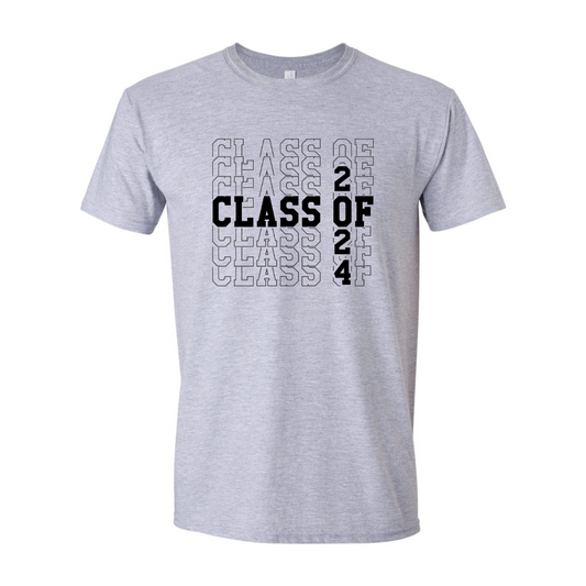 ADULT Unisex T-Shirt GRAA003 CLASS OF 2024 2