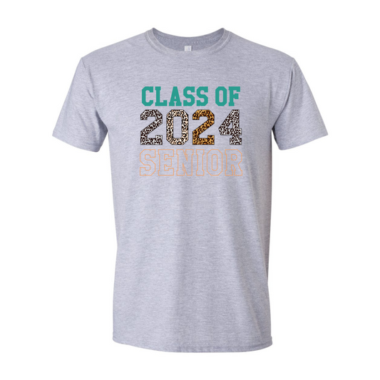ADULT Unisex T-Shirt GRAA004 CLASS OF 2024 SENIOR