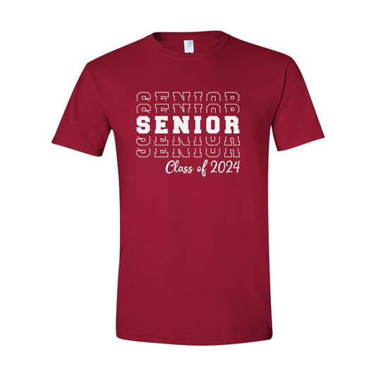 ADULT Unisex T-Shirt GRAB005 SENIOR CLASS OF 2024 2